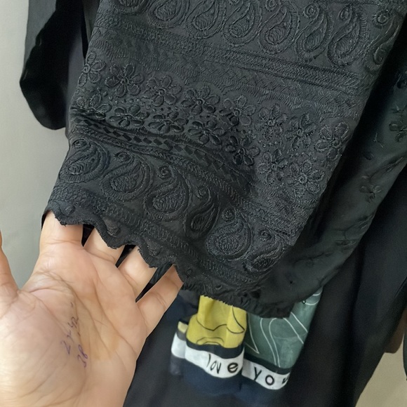 chikankari palazzo pant | new* - Picture 5 of 7